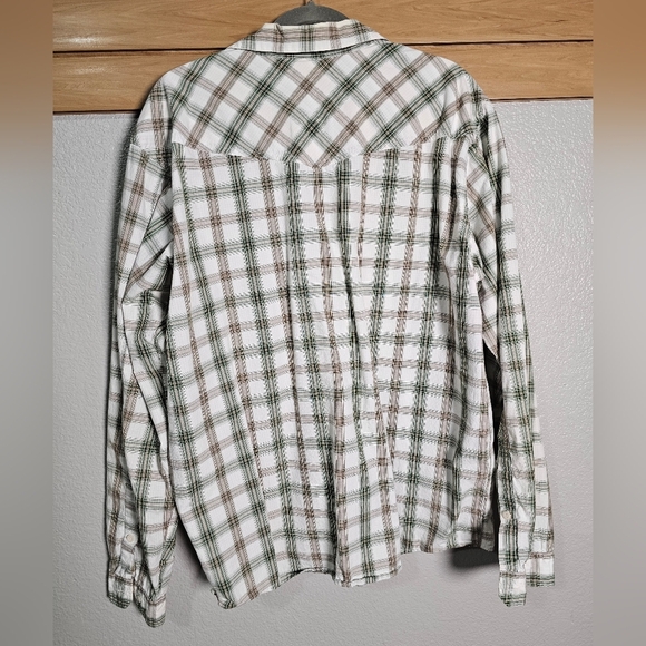 Mens Patagonia Plaid 100% Organic Cotton Button Up Shirt 2 Breast Pockets XL - Picture 8 of 12